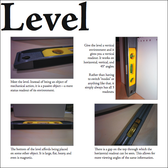 Level Taxonomy